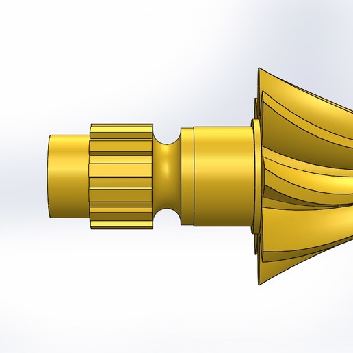 Download free STL file Helical Bevel Gear • 3D printer template ・ Cults